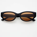 Ameli Acetate Cat-Eye Sunglasses : Black