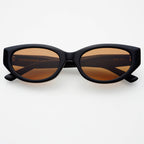 Ameli Acetate Cat-Eye Sunglasses : Black