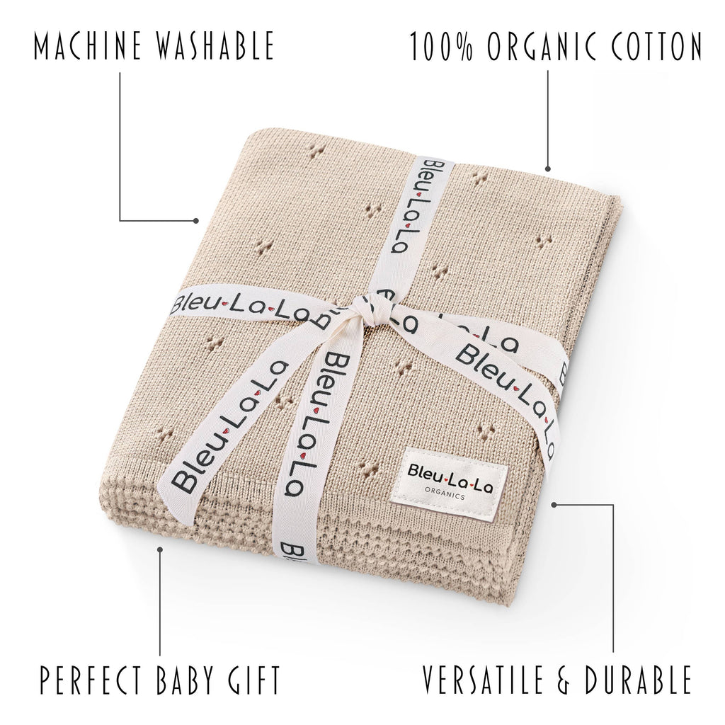 Baby Blanket: Powder Blue