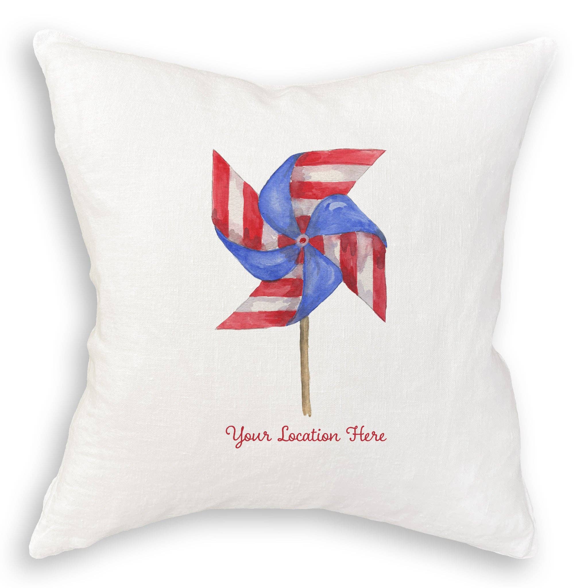 Pinwheel with Location: Dishtowel