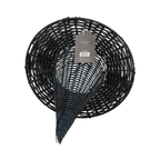 HAL1340 - Natural Rattan Witch Hat - 15"