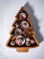 Large Christmas Tree Dough Bowl