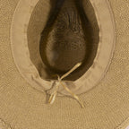 Paper Straw Braided Cord Band Cowboy Hat: KA