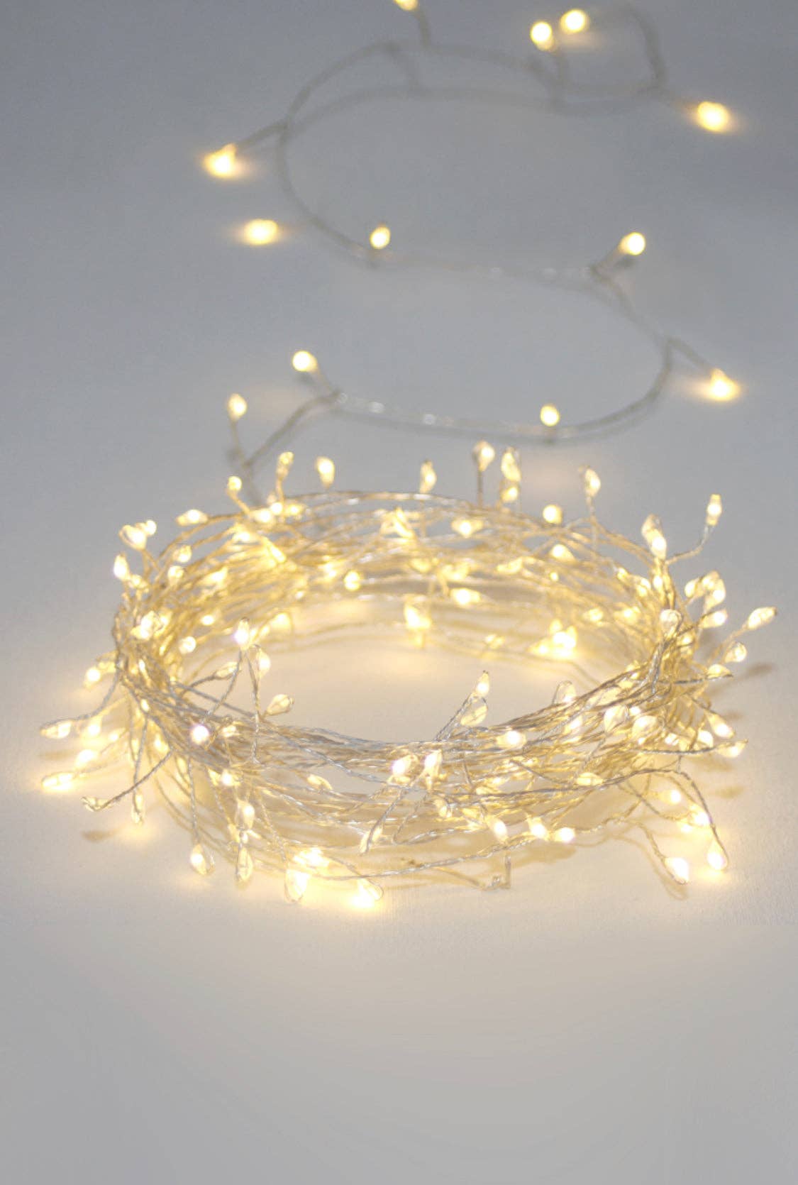 Cluster String Lights - Simple Battery LED Strings: Copper