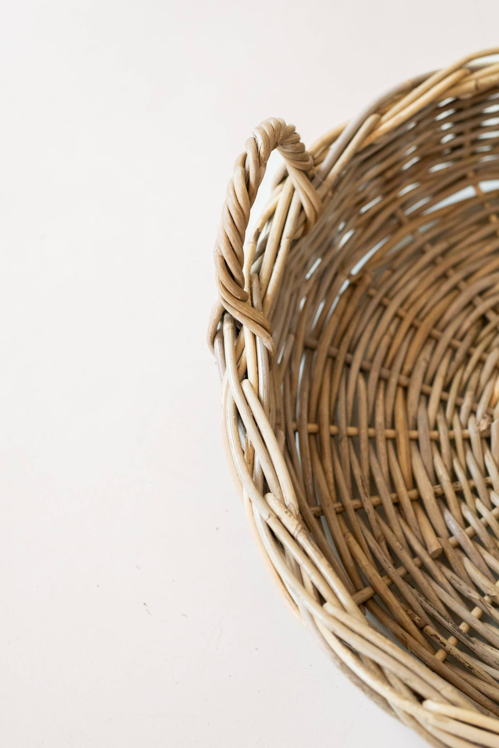 Rattan Round Tray: Small - 14" D