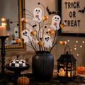 29" Felt Ghost & Candy Corn Spray | Whimsical Halloween