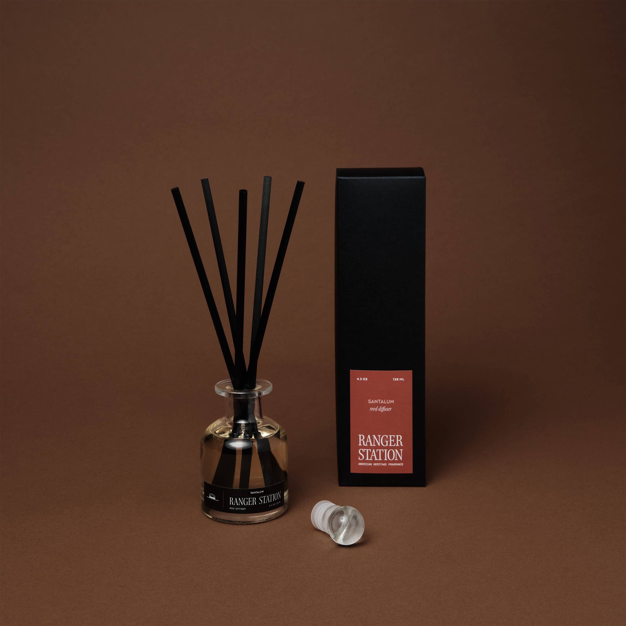 (TESTER) SANTALUM REED DIFFUSER: 4 oz