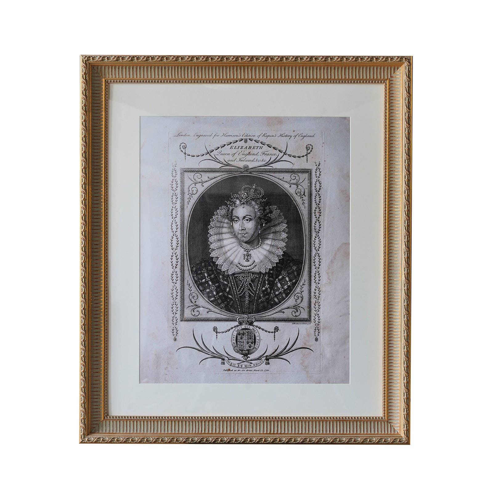 Chilton Matted Frame: 5" x 7" w. Stand