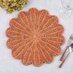 Rattan Charger Placemats: Natural / 15"