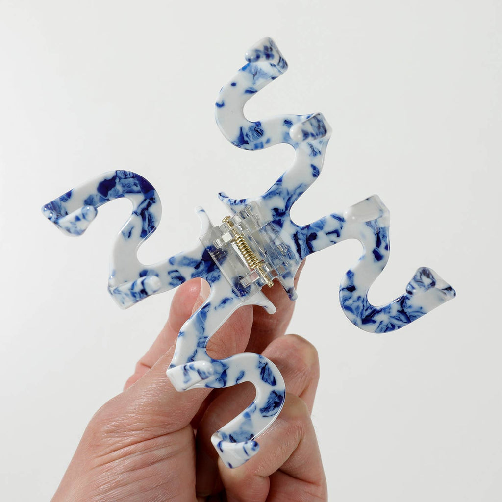 Coastal Blue Large - Assorted Claw Clips: Assorted