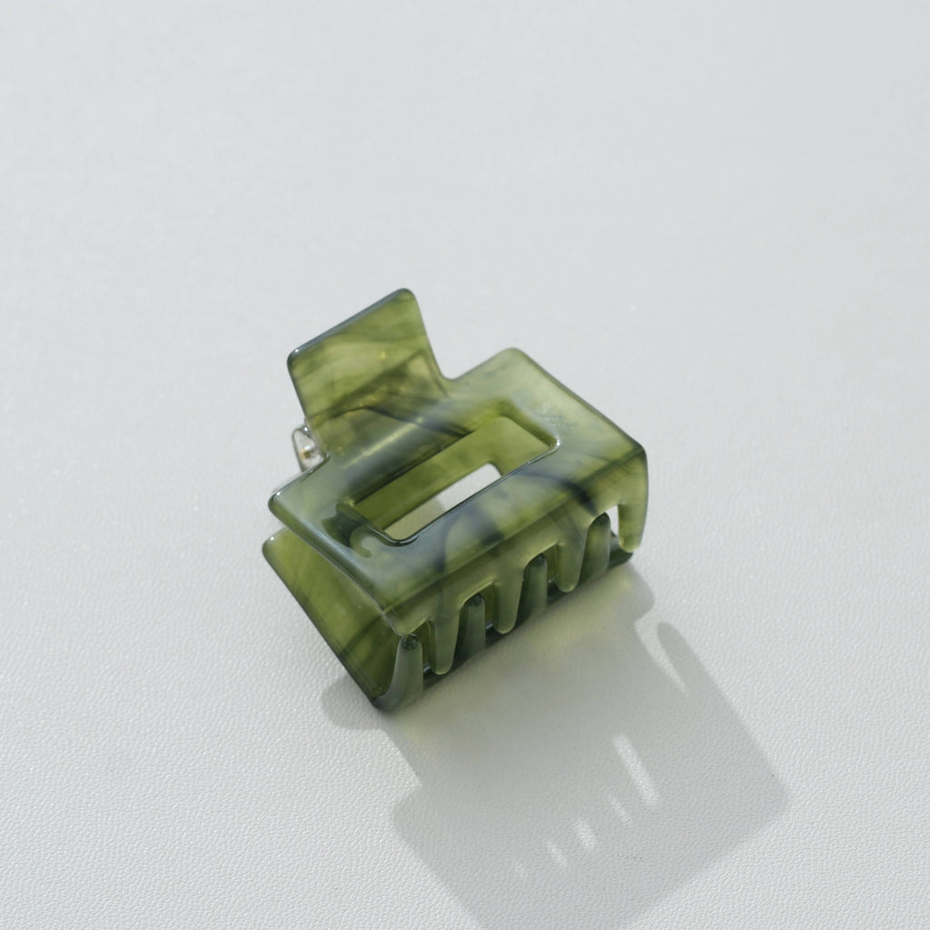 Jade Green Mini - Assorted Claw Clips: Assorted