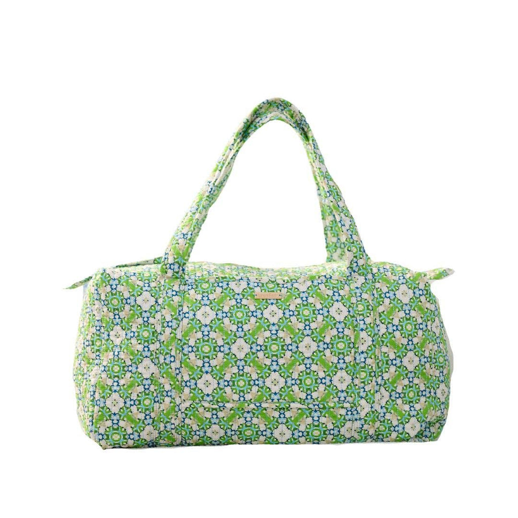 Serendipity Quilted Signature Duffle Bag: One Size