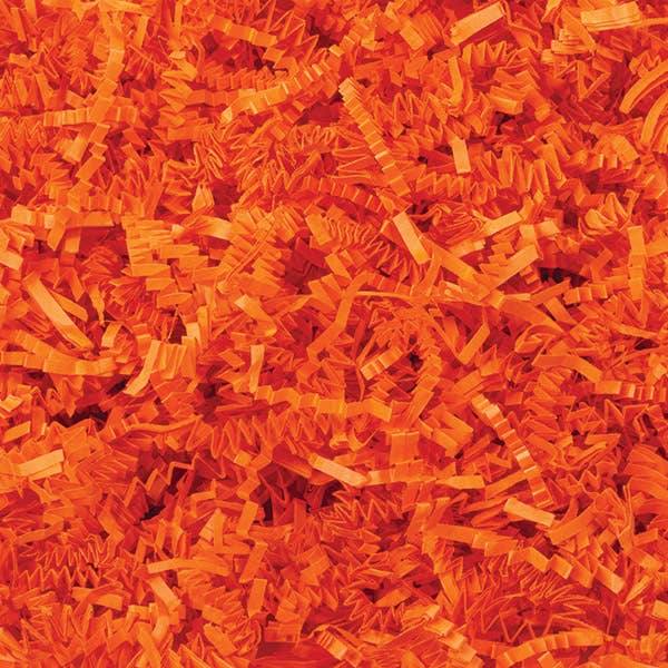 Crinkle Cut Paper Shred 10 lb: Hunter / 1 Pack / 10 lb Box