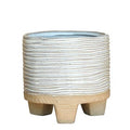 Ramos Horizontal Stripe Cachepot, Stoneware - 4