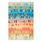Paint Chip Machine Washable Rug | Multi: 2' x 3'
