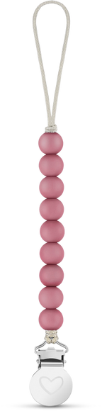 Lulababe Pacifier Clip: Tan