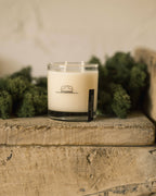 OAKMOSS CANDLE: 11 oz Rocks Glass