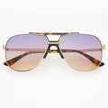 Logan Aviator Sunglasses: Sunrise