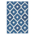 Elizabeth Machine Washable Rug | Navy: 2' x 3'