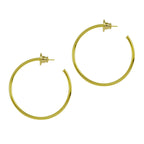 DEAUVILLE HOOP EARRINGS: Silver