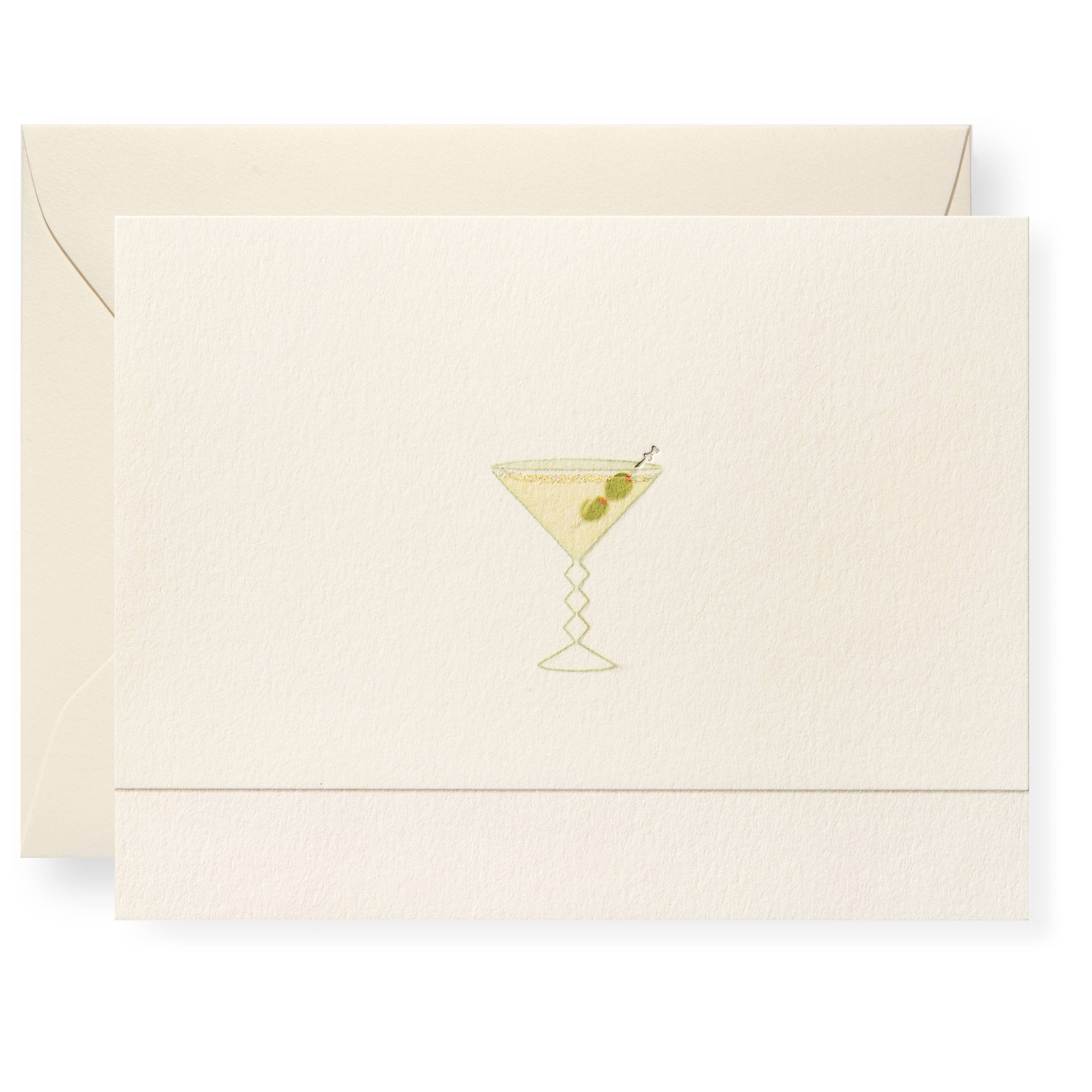 Cocktails Note Card Box