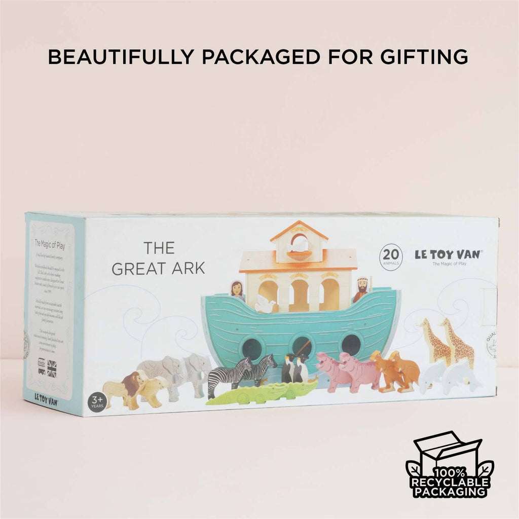 Noah’s Great Wooden Ark & Animals
