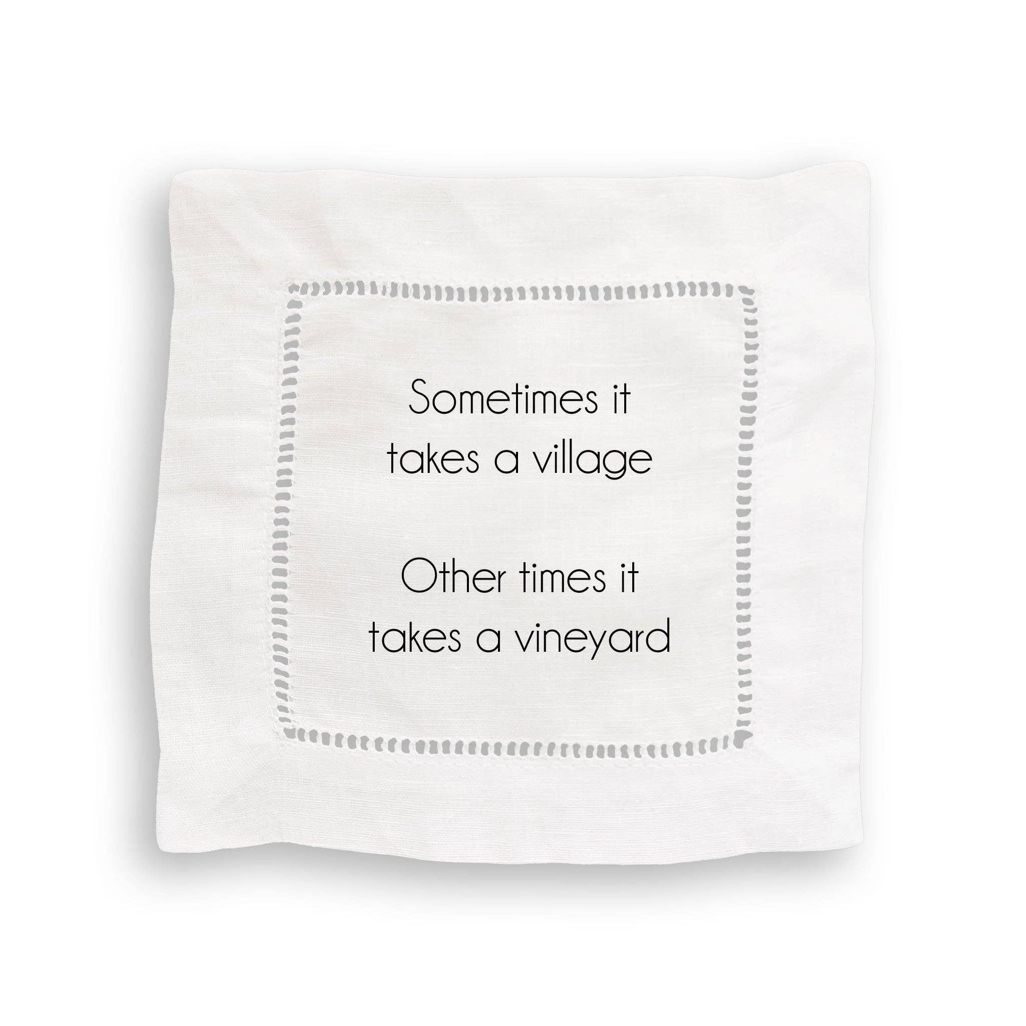 It Takes a Vineyard: Dishtowel