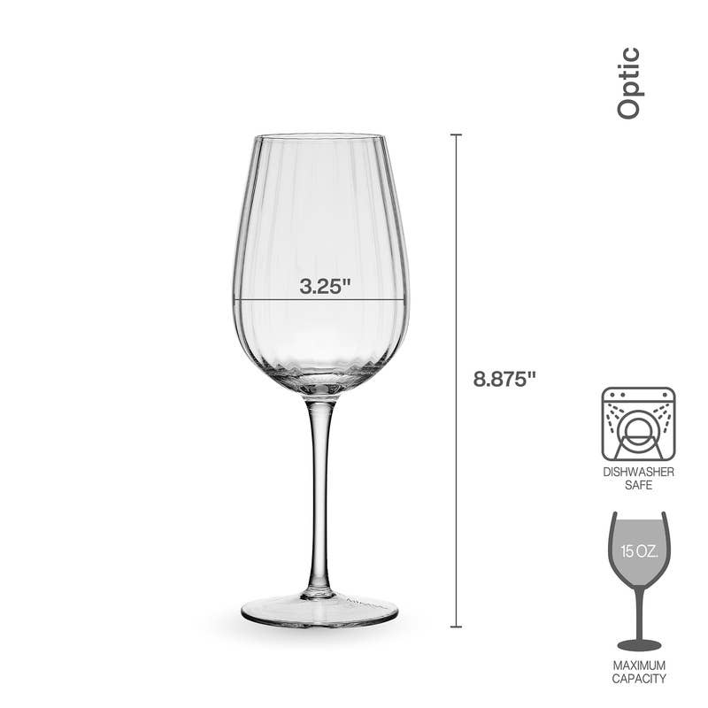 Mikasa White Wine Set Of 4