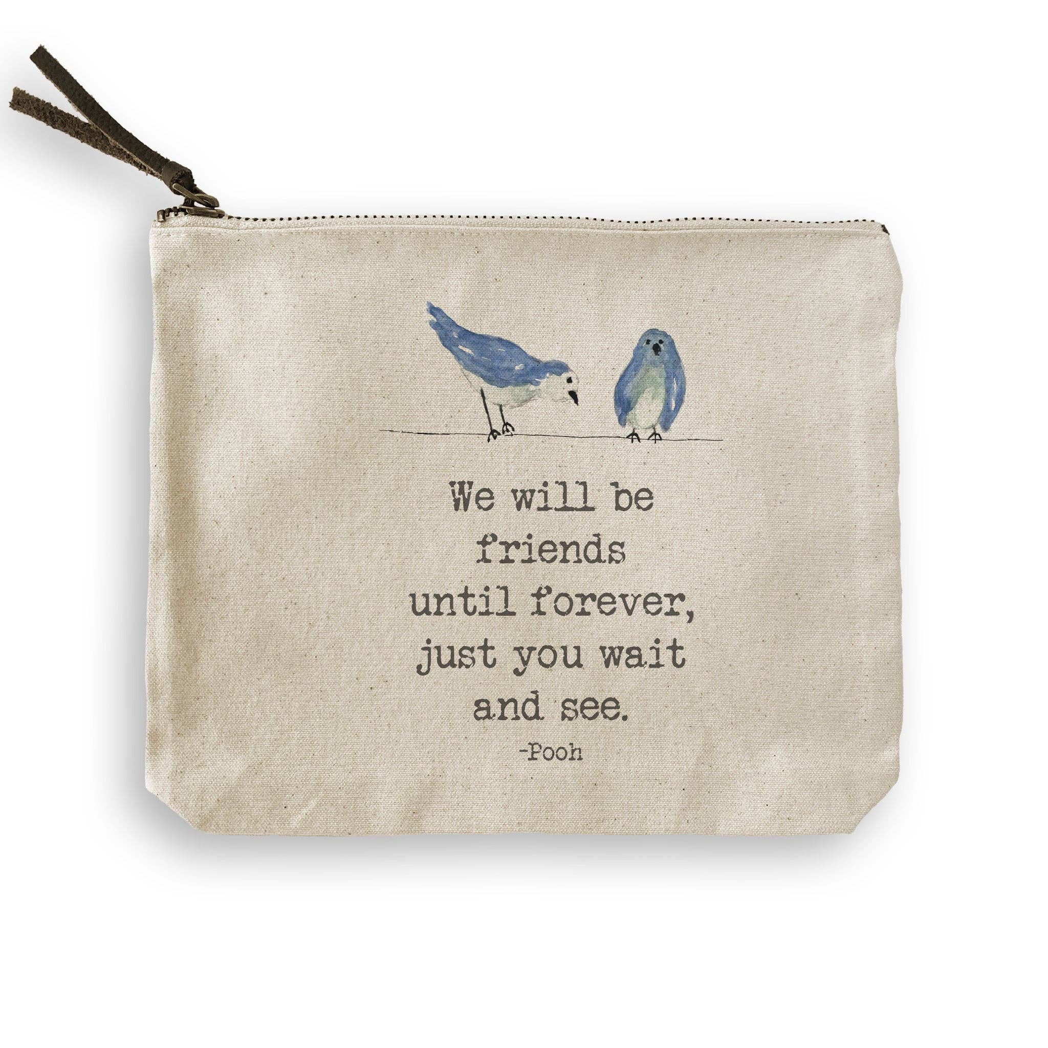 We Will Be Friends with Birds: Dishtowel
