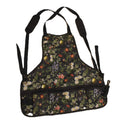 Midnight Bloom Garden Apron