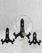 Wooden Easels (Basic Packaging = UPC tag only): Walnut / 7"