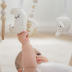 Sage :Wooden Baby Play Gym, Baby Activity Gym by Comfy Cubs: