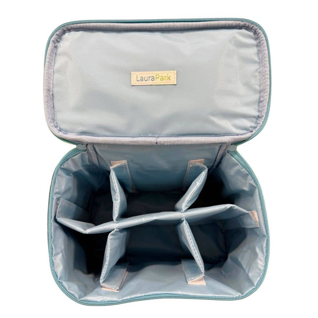 Rosemary Indigo Train Case: One Size