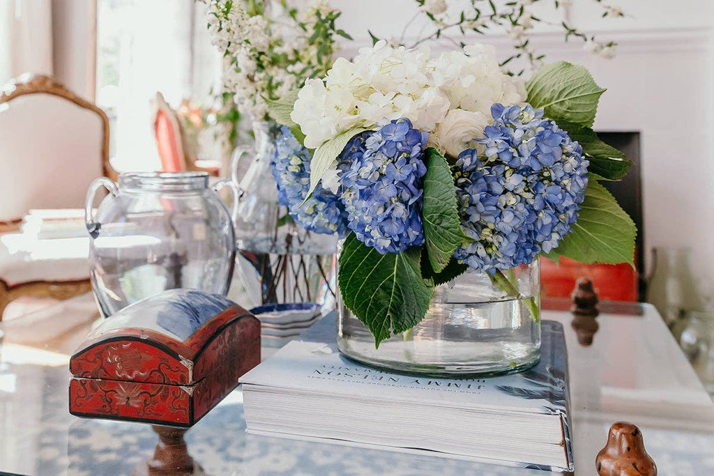 Clear Bloom Vase