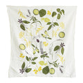 Cocktail Herbs Kitchen Tea Towel: 25” x 26”