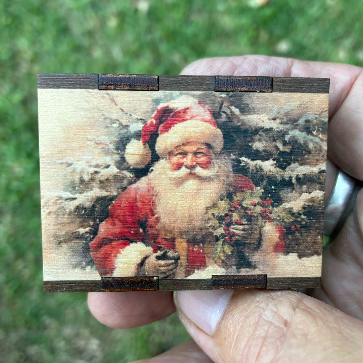 Matches • Christmas Santa Wooden Matchboxes • Home Decor