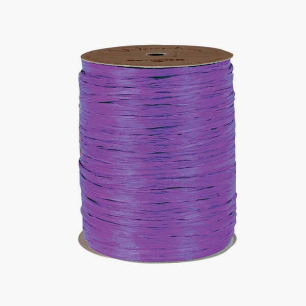 Matte Raffia Ribbon: Red Matte / 1 Pack / 500 yards