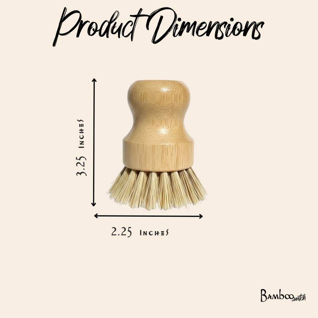 Bamboo Pot Scrubber | Kitchen |