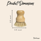 Bamboo Pot Scrubber | Kitchen |