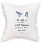 We Will Be Friends with Birds: Dishtowel