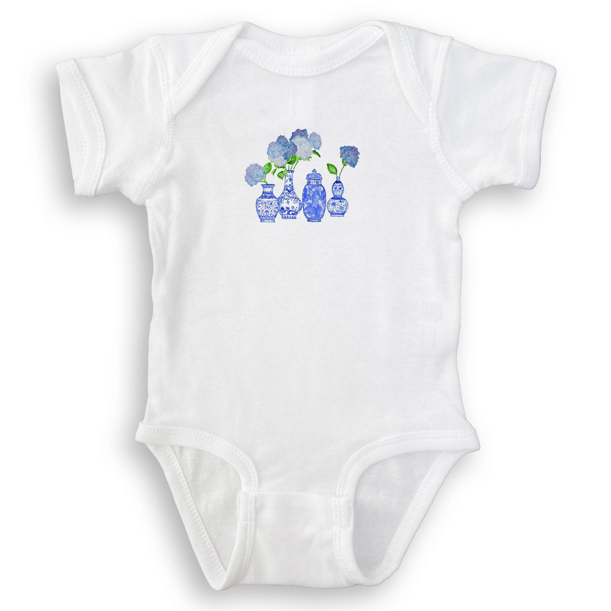 Hydrangea Vase Grouping: Dishtowel