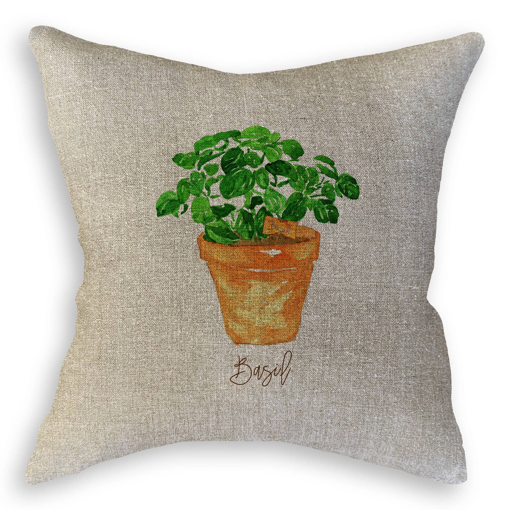 Basil: Keep Words / Dishtowel
