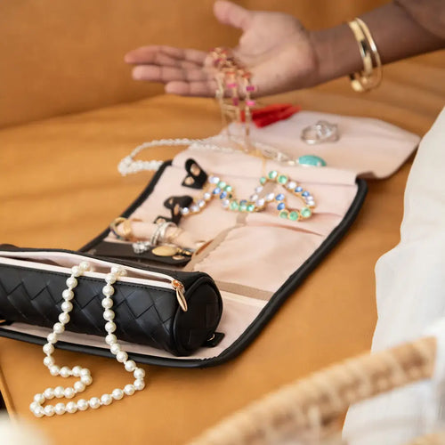 Belize Raven Ashley Jewelry Roll