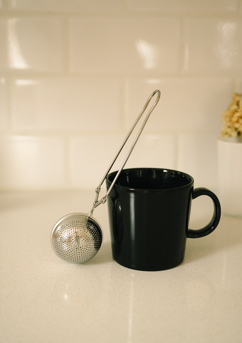 Stainless Steel Tea Strainer | Earth Day Bestseller: Gold