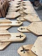 Gathering Place Wood Decor - Made by Survivors: Natural