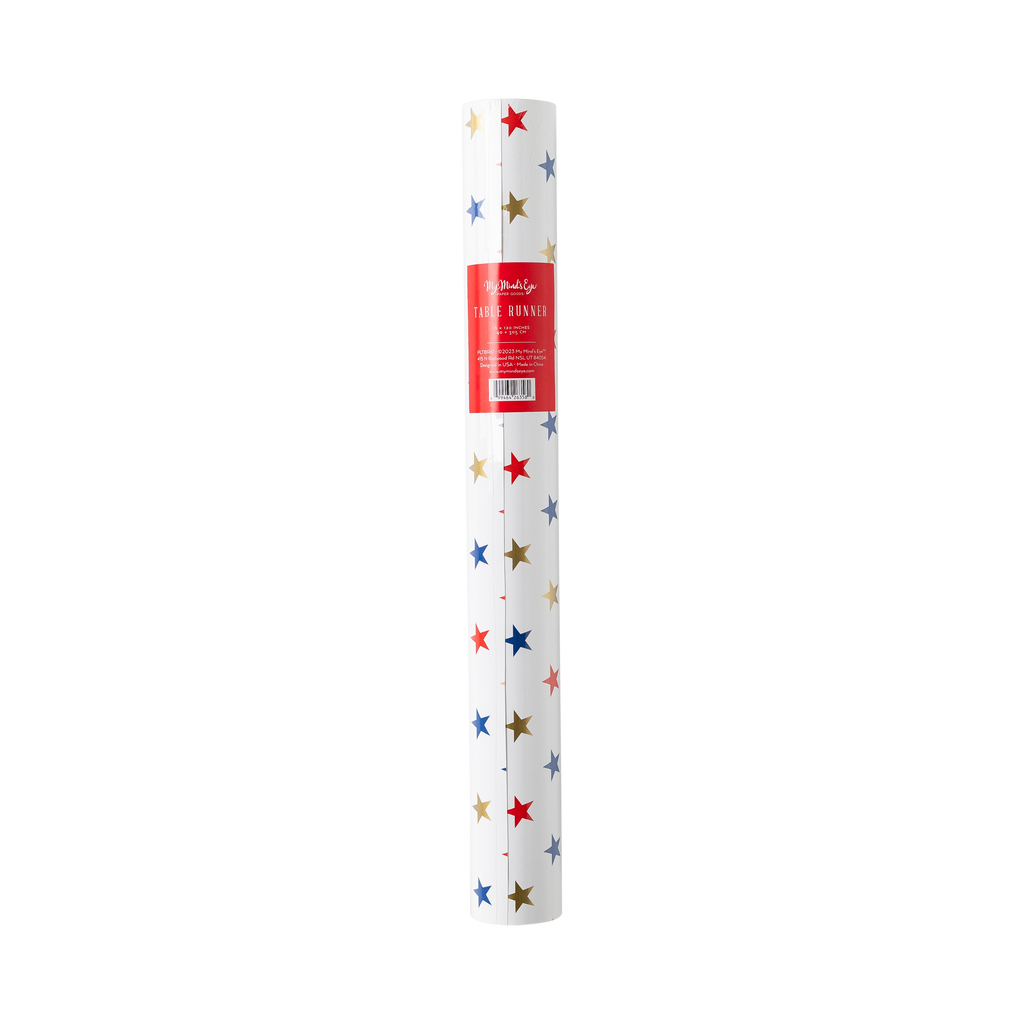 PLTBR61 - Small Multi Stars Paper Table Runner