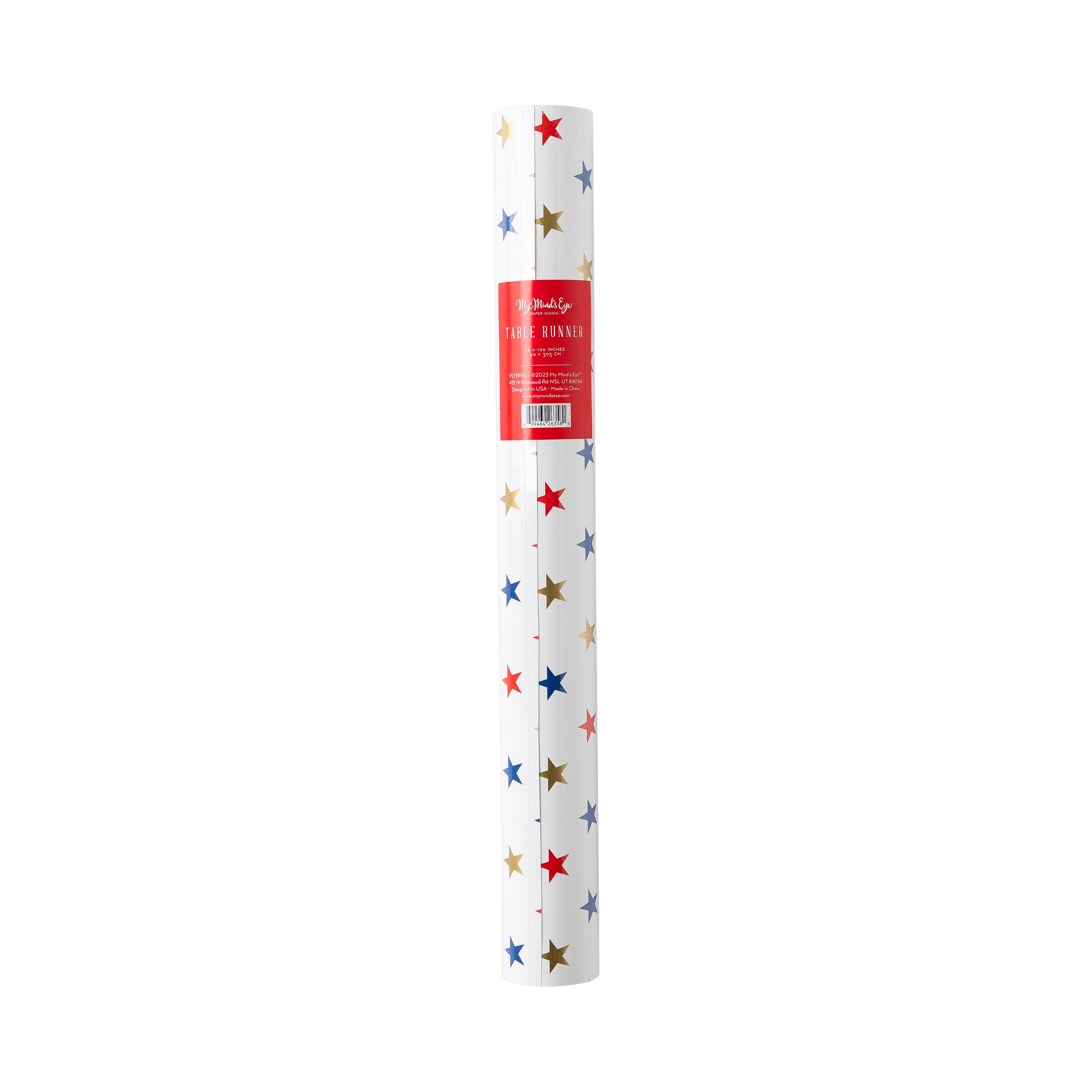 PLTBR61 - Small Multi Stars Paper Table Runner