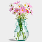 6 1/4" Small French Country Glass Vase