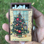 Matches • Christmas Tree Wooden Matchboxes • Home Decor