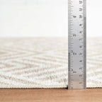 Cleo Machine Washable Rug | Cement: 4' x 6'